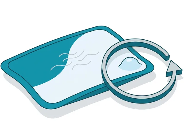 피부 열감이 있을 때 여드름이 반복되는 이유 관련 일러스트